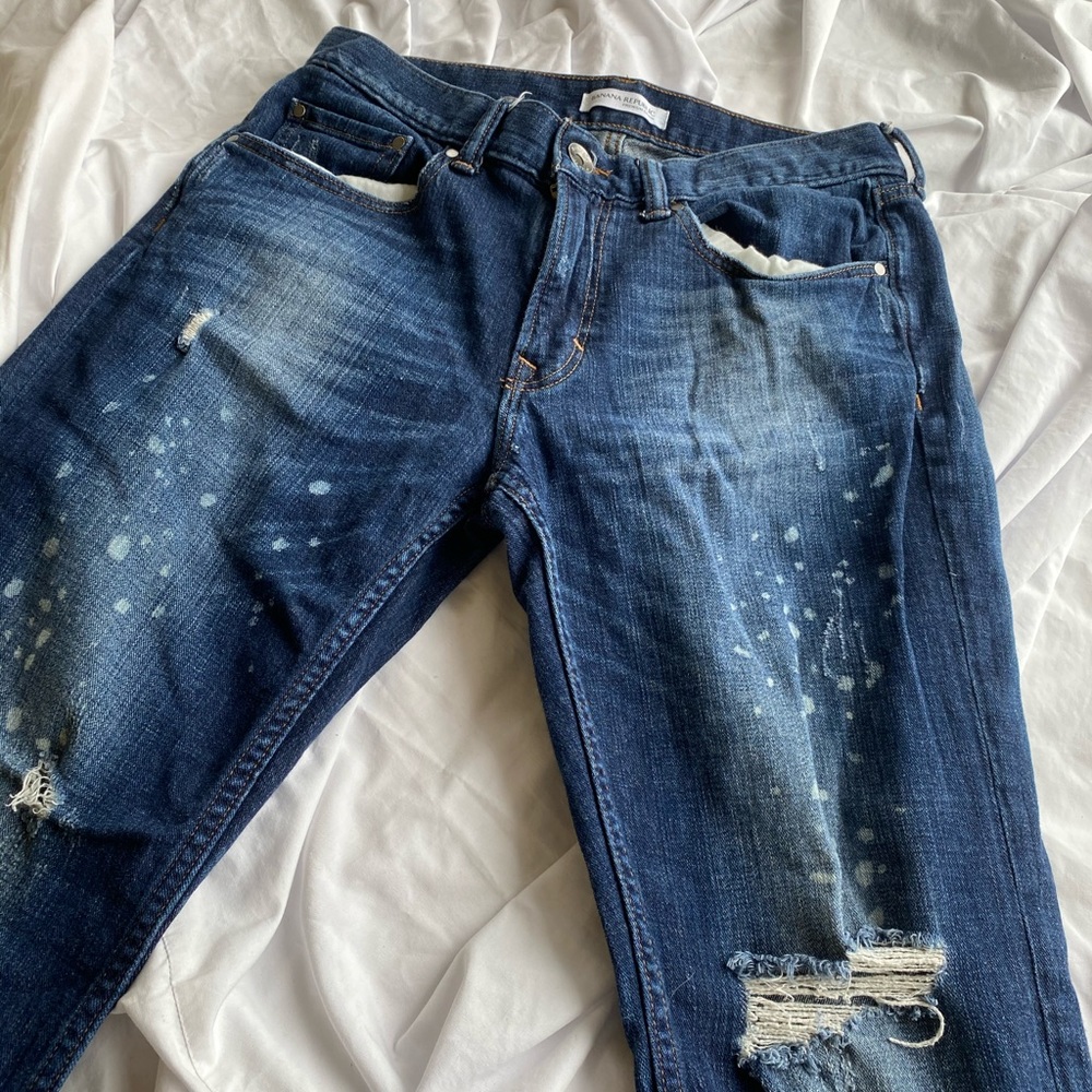 Retro Ripped Jeans - Picture 2 of 2